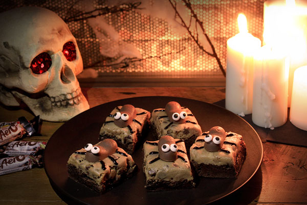 Nothing says spooky like a haunted house. Open the door to a little decadence while you’re there! Click image to view recipe!