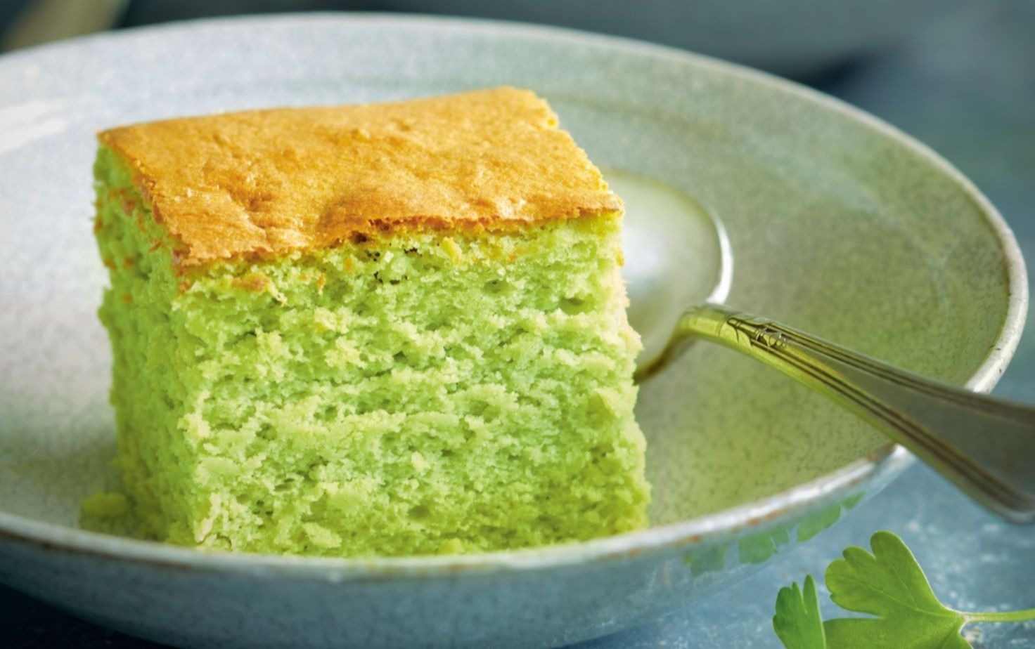 An Outrageously Decadent Japanese Parsley Cheesecake Cityline