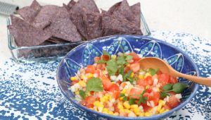 Fresh Tomato and Corn Salsa with Clair Tansey 