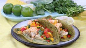 Cauliflower Tacos With Mango Red Pepper Salsa july 17th