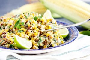 Mexican street corn salad