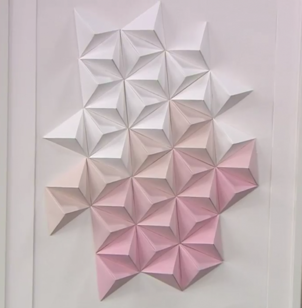 How To Create 3D Wall Art Using Only Paper - Cityline