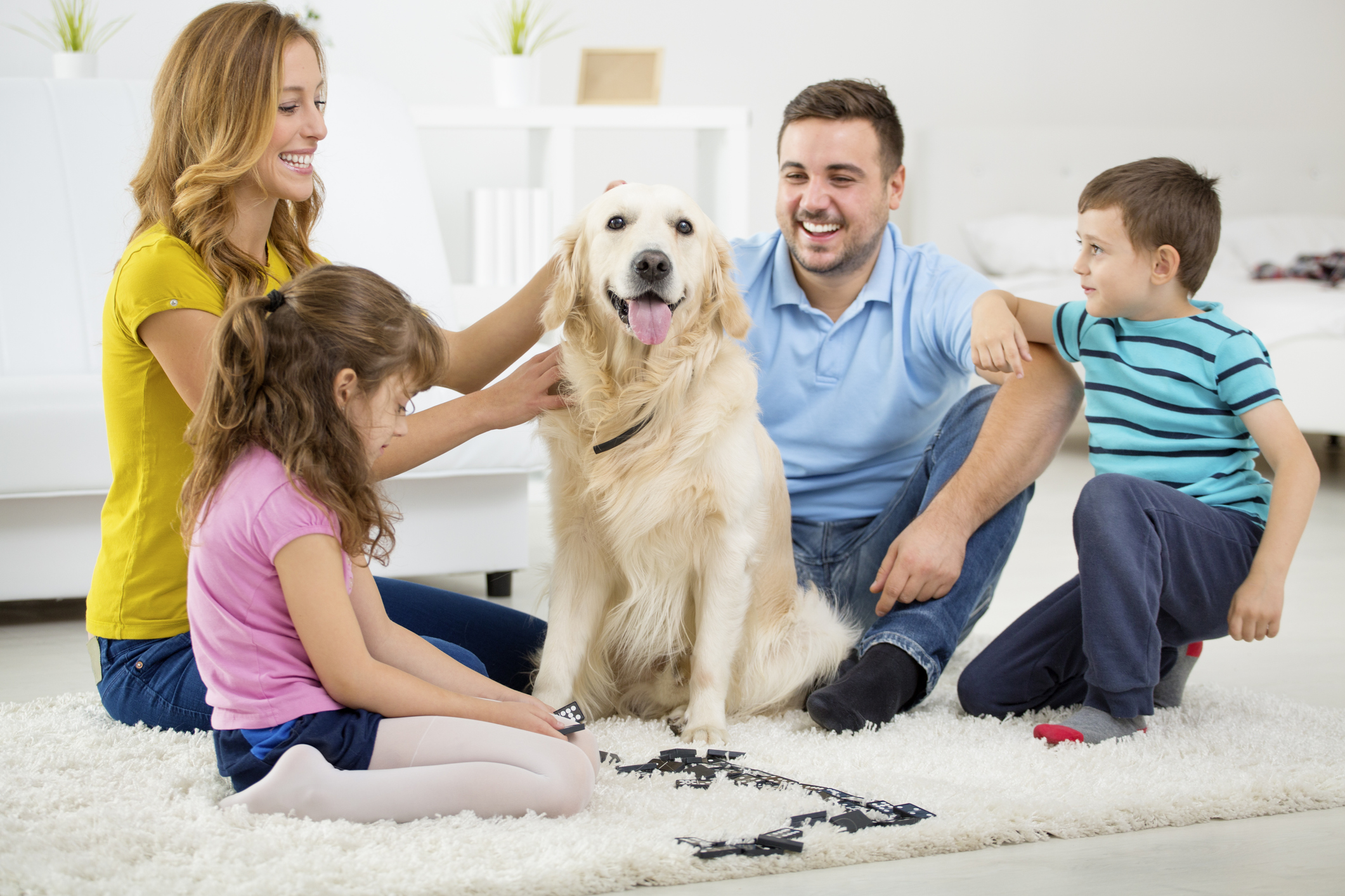 Keeping pets listen. Семья с собакой. Счастливая семья с собакой. Собаки для семьи с детьми. Большая семья с собакой.