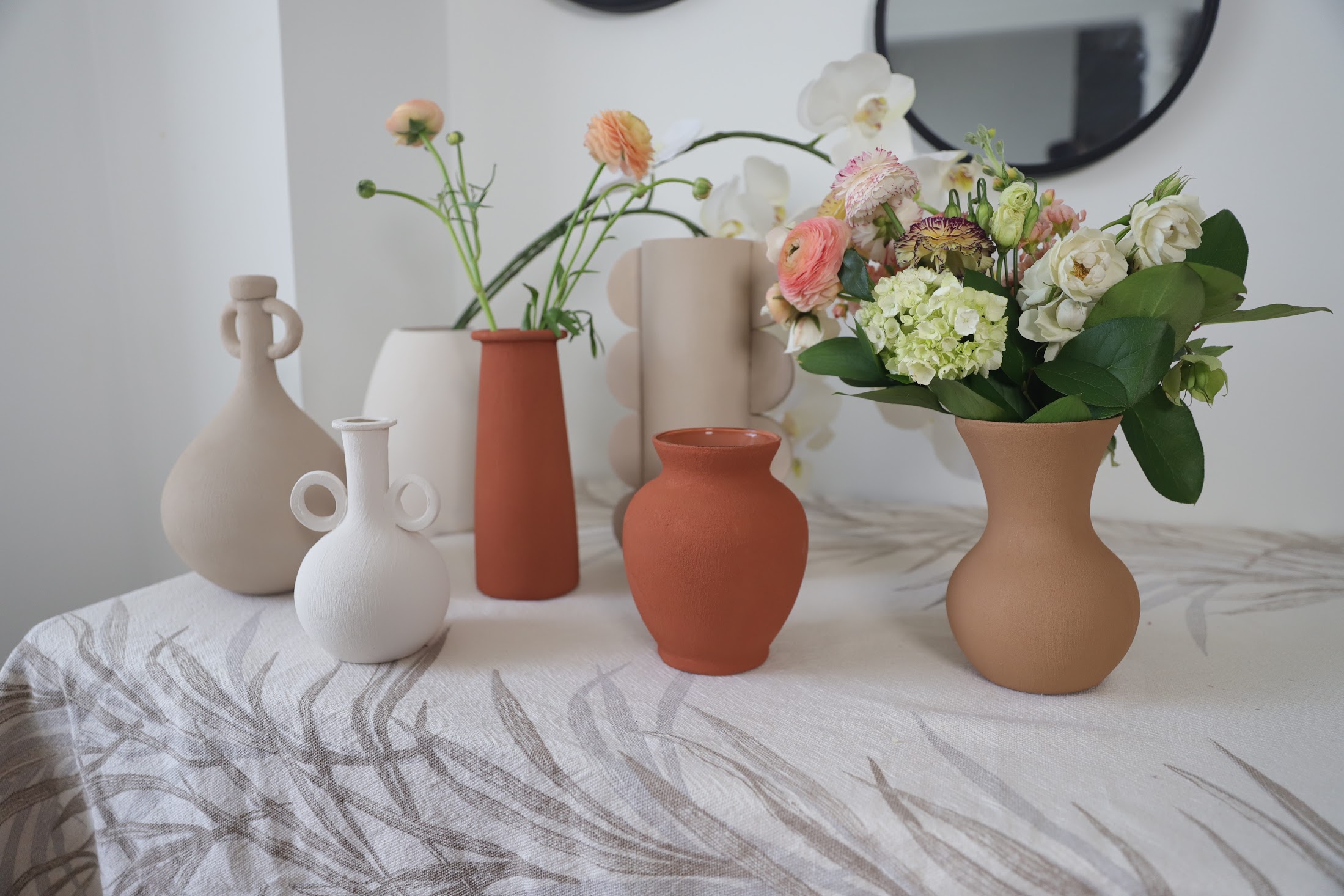 Homemade Ceramic Flower Holder